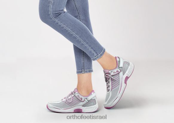 נשים נעלי ספורט Orthofeet verve ללא עניבה 444FP64 ורוד פוקסיה