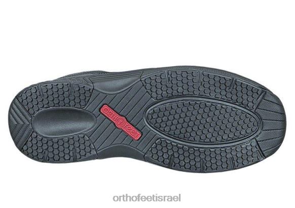 גברים מגפיים Orthofeet ריינג'ר zip 444FP155 שָׁחוֹר